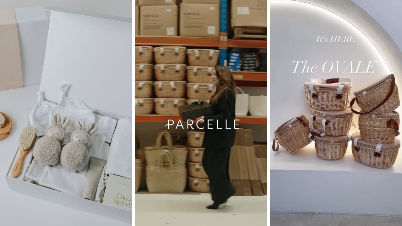 Parcelle featured on 7NEWS | Luxury gift hampers and personalised corporate gifts in Australia, including settlement hampers, baby gifts, and branded merchandise.
