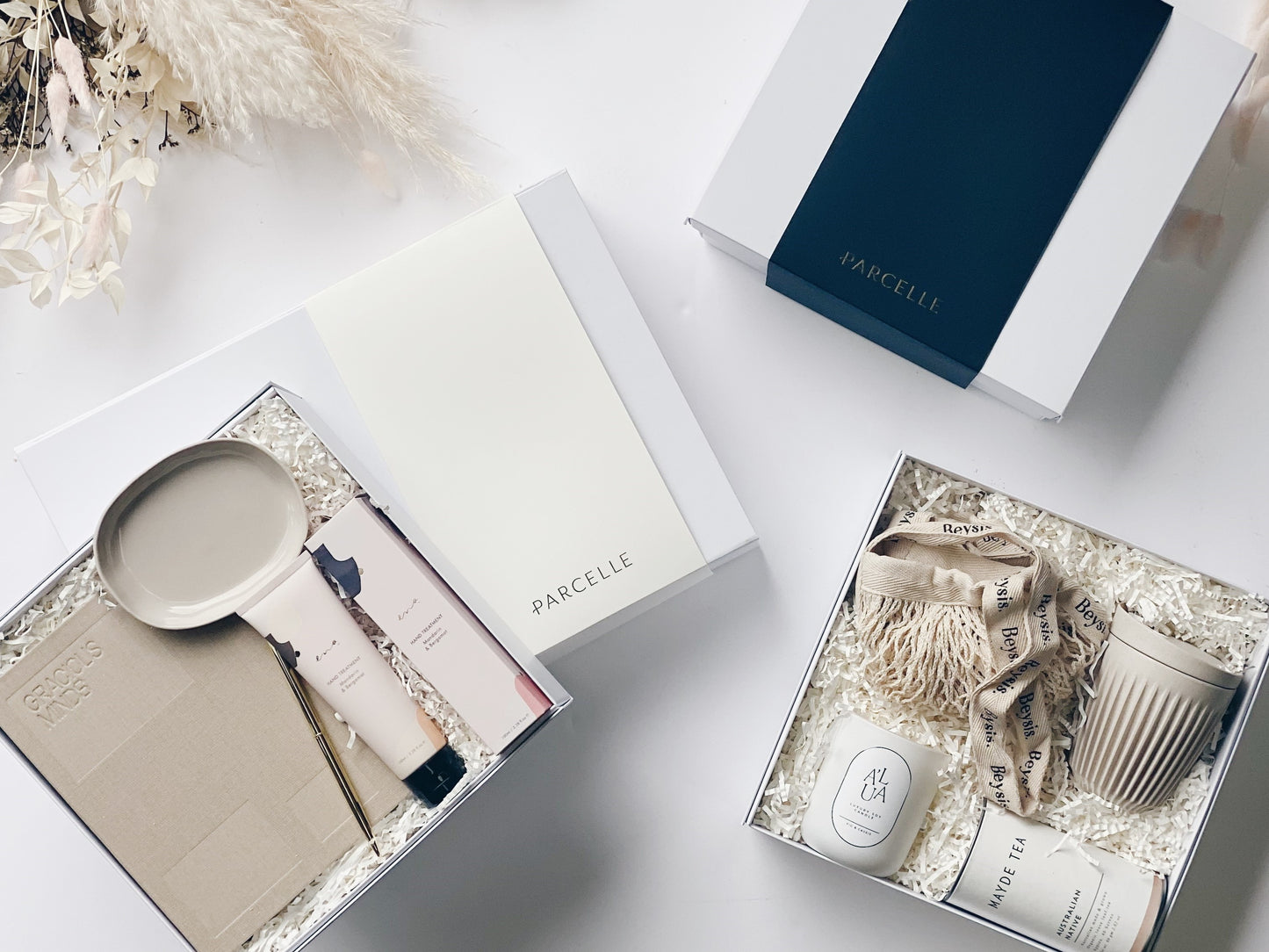 Showcasing 4 beautiful gifts from the Parcelle For Her collection.