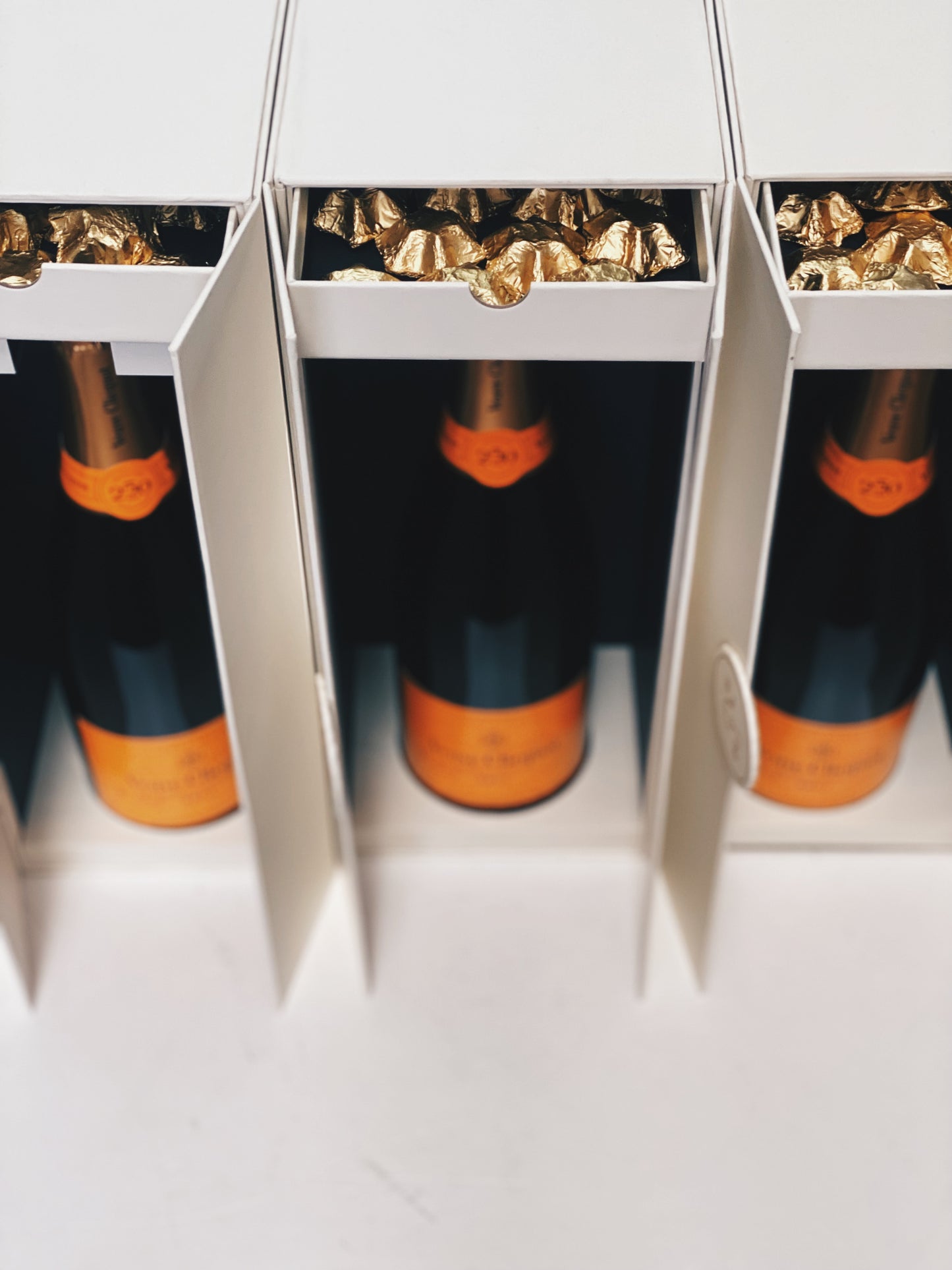 Parcelle | Veuve Clicquot Cellar | Luxury Wine and Champagne Gift Box | Luxury branded Corporate Gifts