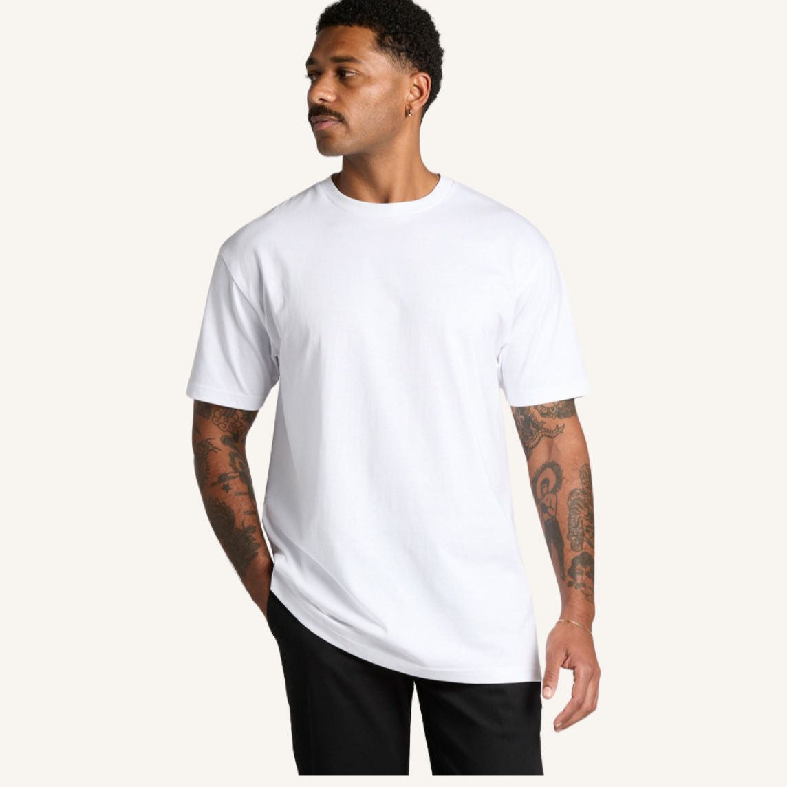 Men's Block Tubular Tee by Parcelle – luxury hamper with signature presentation, gourmet inclusions — Australia‑wide delivery