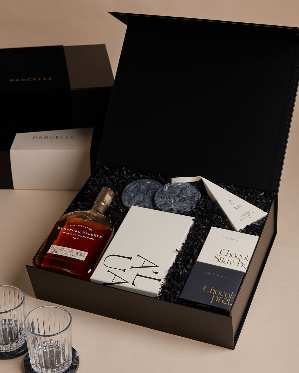 The Den by Parcelle – luxury hamper with signature presentation, gourmet inclusions — Australia‑wide delivery