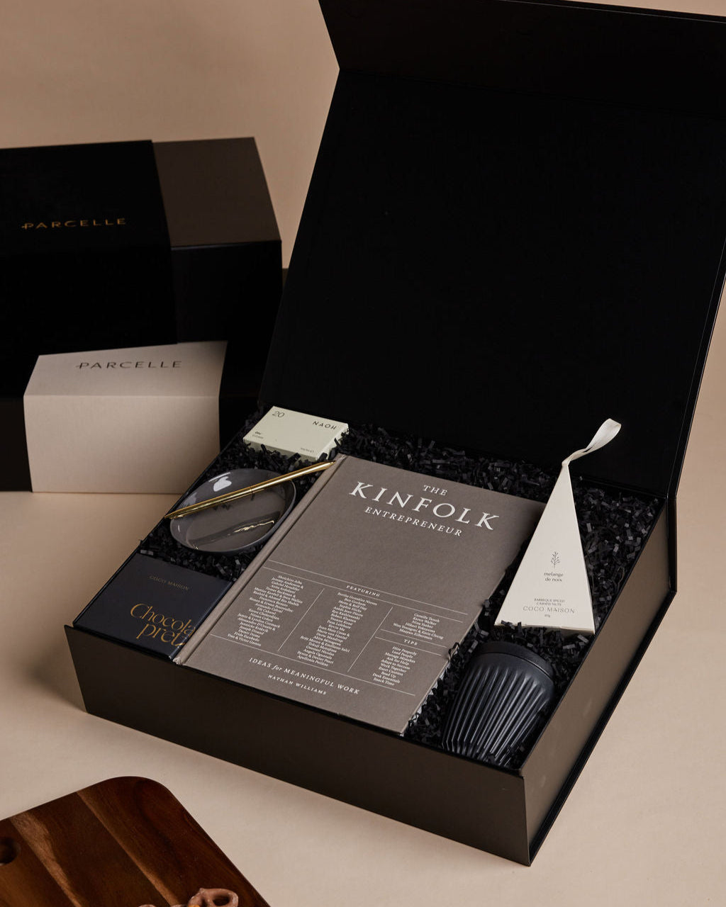 The Entrepreneur by Parcelle – luxury hamper with refined home & desk essentials — Australia‑wide delivery
