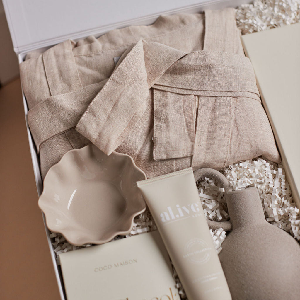 Relax & Unwind by Parcelle – luxury hamper with signature presentation, gourmet inclusions — Australia‑wide delivery