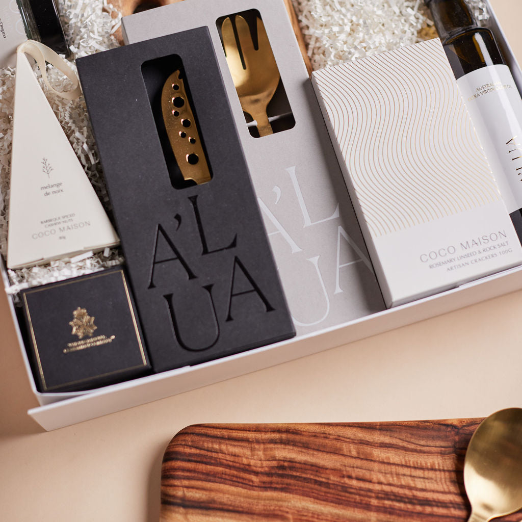 Everyday Gourmet Hamper by Parcelle – luxury hamper with artisan crackers, Egyptian dukkah, Australian olive oil — Australia‑wide delivery