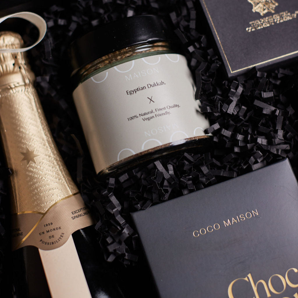 Savoury Indulgence with Chandon by Parcelle – luxury hamper with signature presentation, gourmet inclusions — Australia‑wide delivery