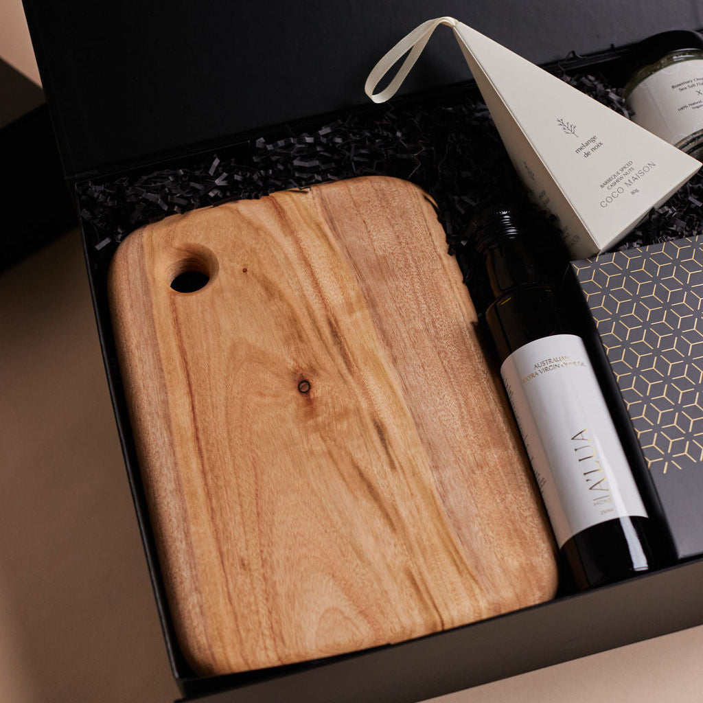 The Gourmet Delights by Parcelle – luxury hamper with artisan crackers, Egyptian dukkah, Australian olive oil — Australia‑wide delivery
