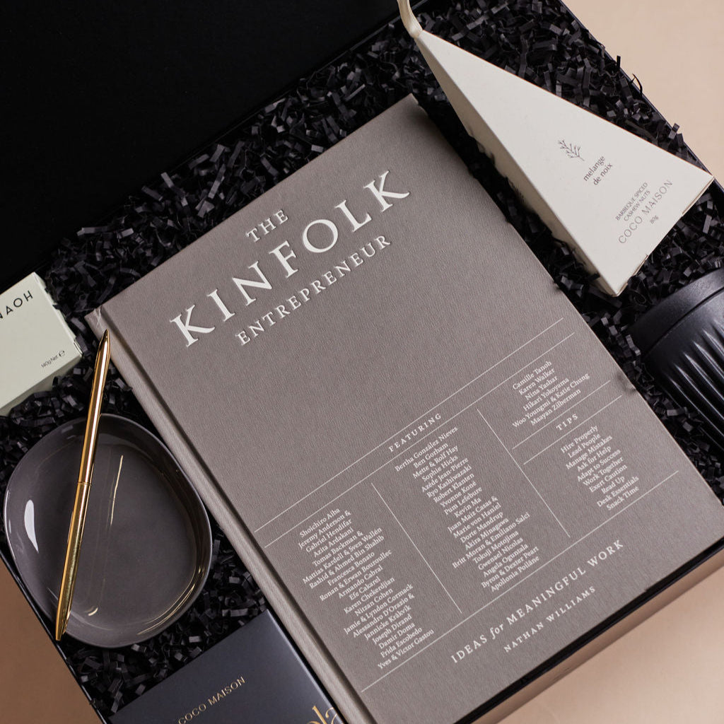 The Entrepreneur by Parcelle – luxury hamper with refined home & desk essentials — Australia‑wide delivery