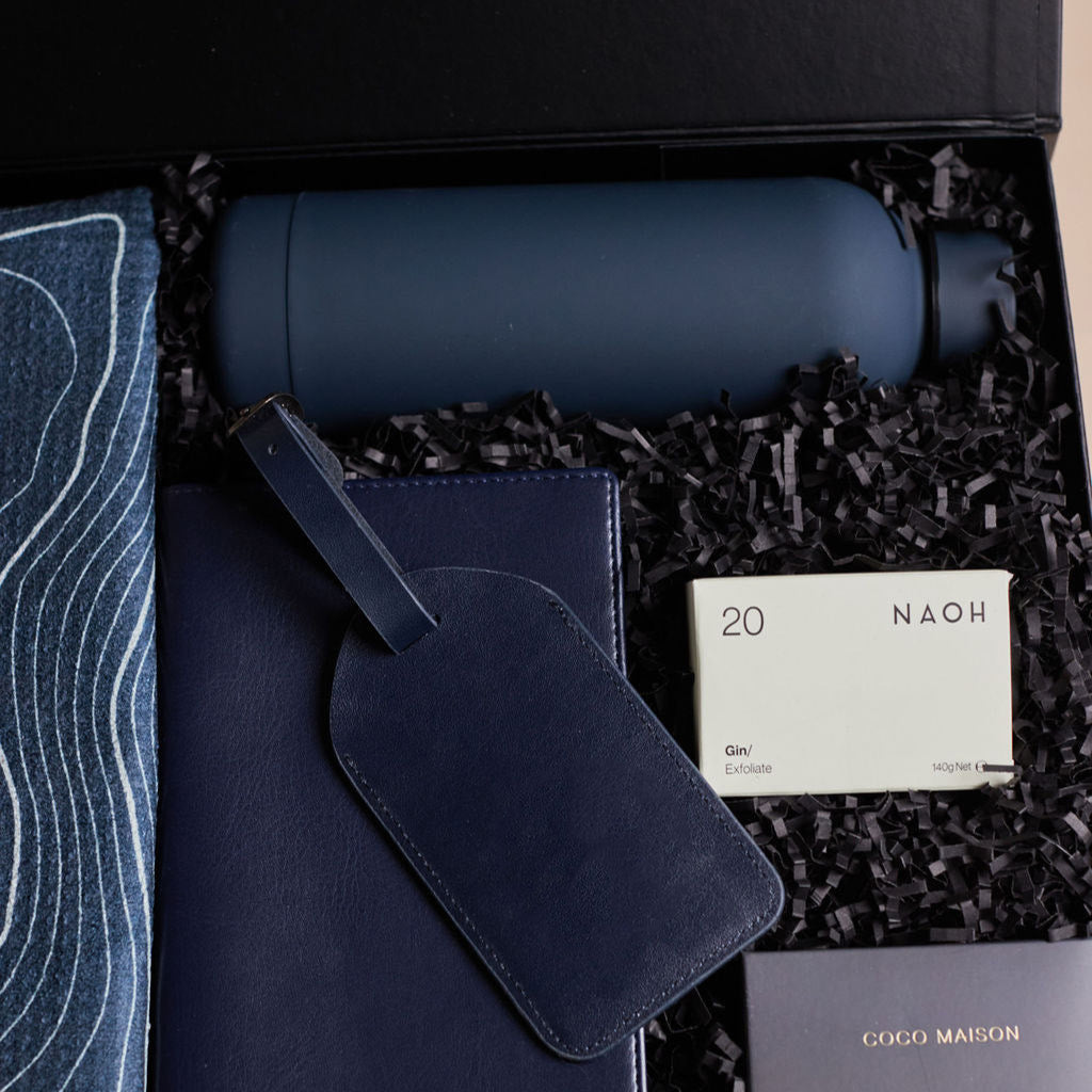 The Traveller by Parcelle – luxury hamper with signature presentation, gourmet inclusions — Australia‑wide delivery