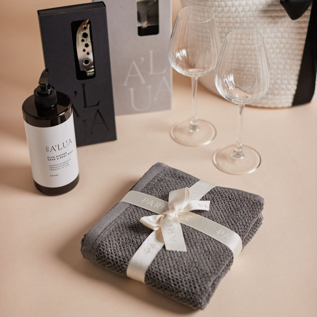 The Waterfront by Parcelle – luxury hamper with signature presentation, gourmet inclusions — Australia‑wide delivery