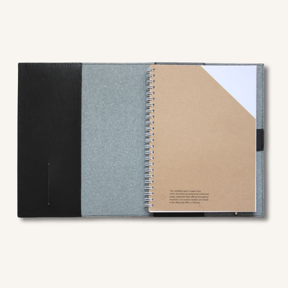 A5 Leather Journal by Parcelle – luxury hamper with signature presentation, gourmet inclusions — luxury gifts for her, Australia‑wide delivery