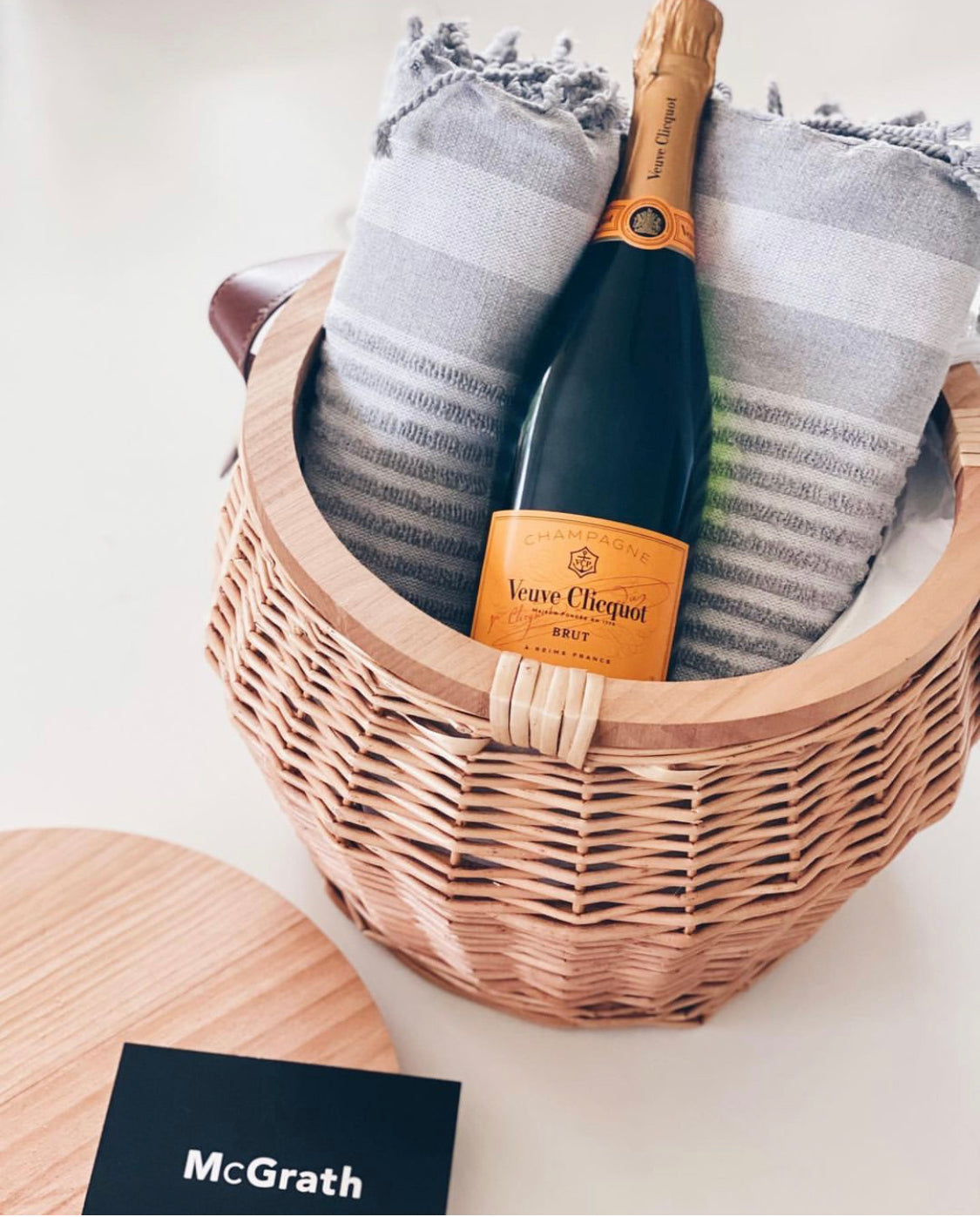 Parcelle | Luxury Wicker Picnic Baskets | Branded for your Business , Add your Logo and branding