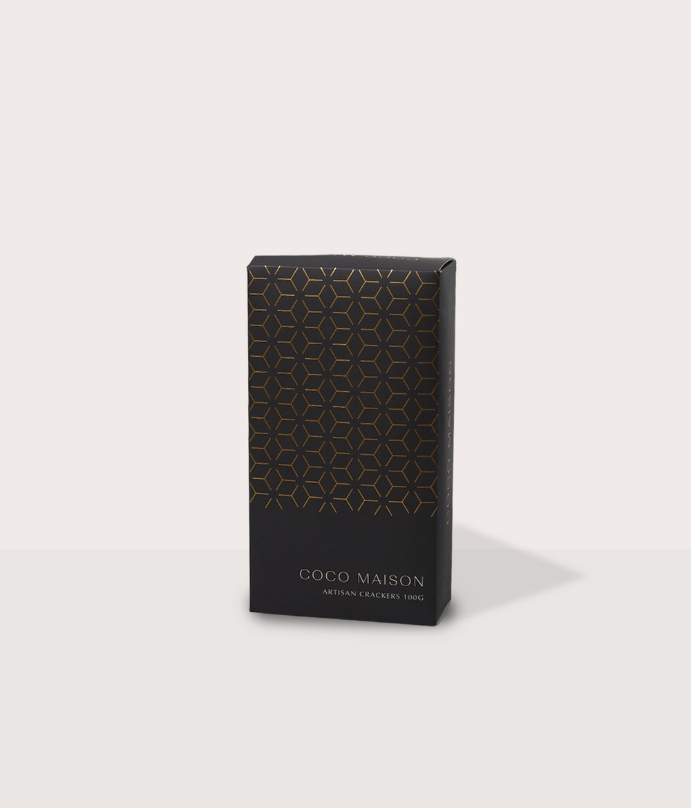 Coco Maison Caramelised Onion Artisan Crackers 100g
