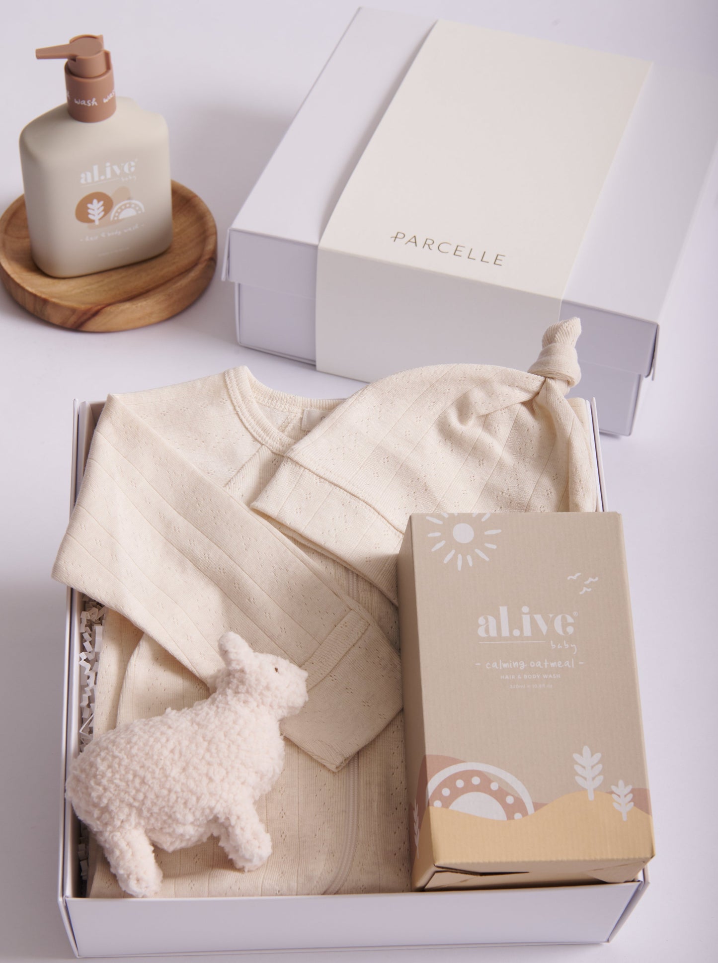 Parcelle - Mumma to be Newborn gift set - Luxury Baby Gifts Australia