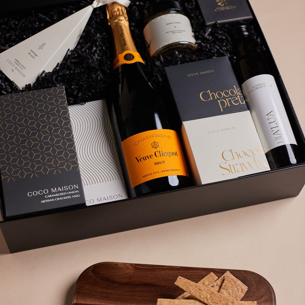 
                      
                        Savoury Indulgence with Veuve
                      
                    