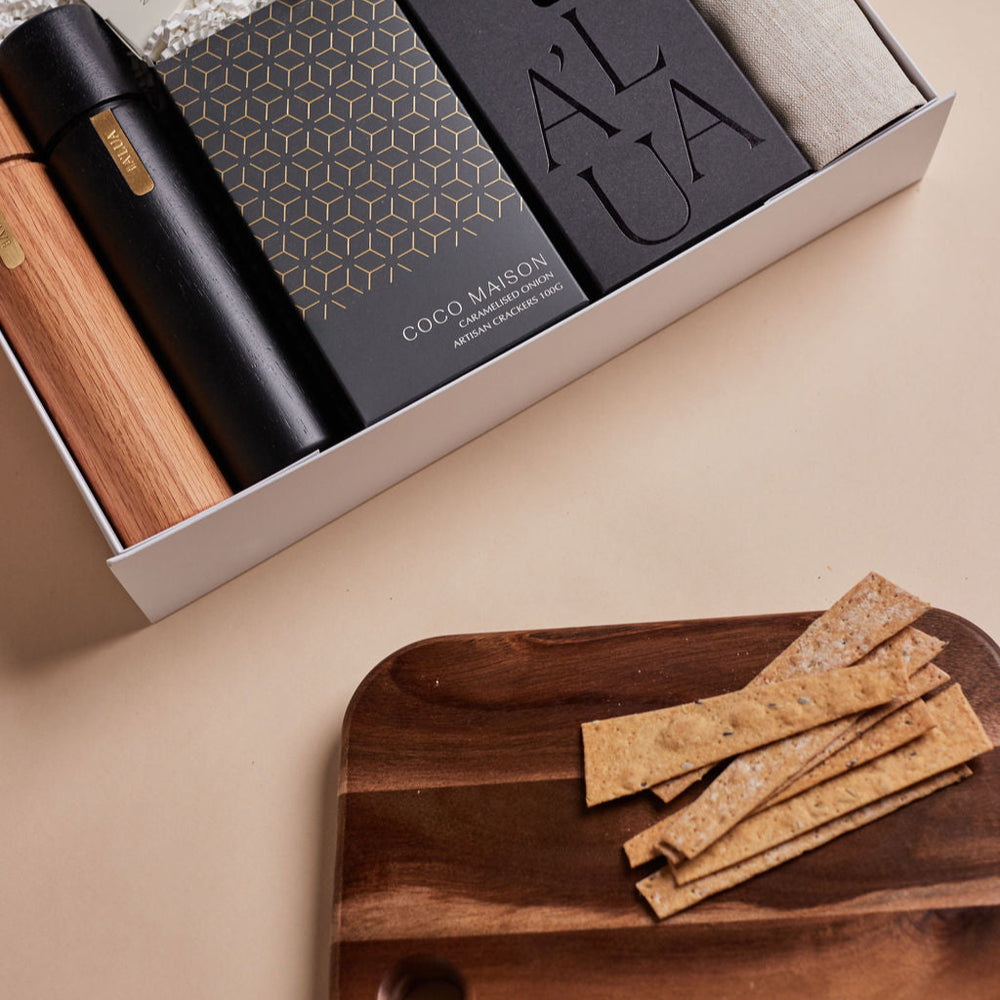 
                      
                        The Loft by Parcelle – luxury hamper with signature presentation, gourmet inclusions — Australia‑wide delivery
                      
                    